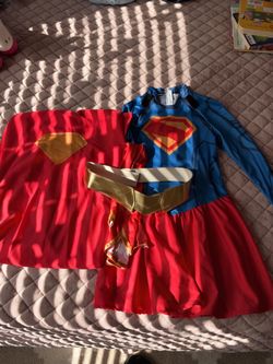 2026 Supergirl Movie Costume – Girls Size 150 (8–10)