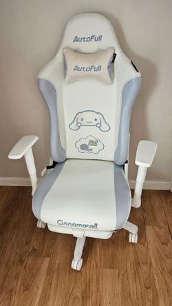 AutoFull Sanrio Cinnamoroll Gaming Reclining Chair Computer