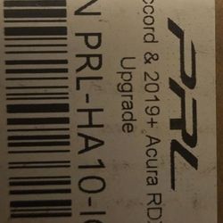 2018-22 Honda Accord 2.0T PRL Intercooler/ PRL Charge Pipe Upgrade Kit/PRL High Vol Intake V2