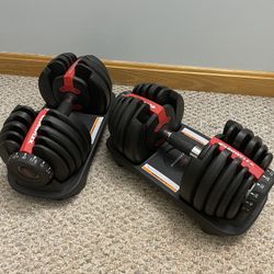 Bowflex Selectech Adjustable Dumbbells 