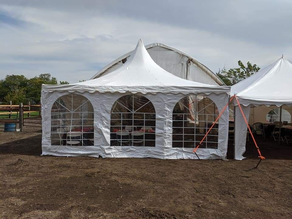 Frame tent 20x20