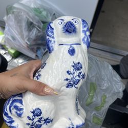 Vintage dog decor
