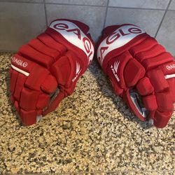 Eagle Talon 60 hockey gloves.