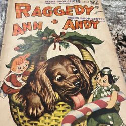 1947 RAGGEDY ANN + ANDY CARTOON BY DELL