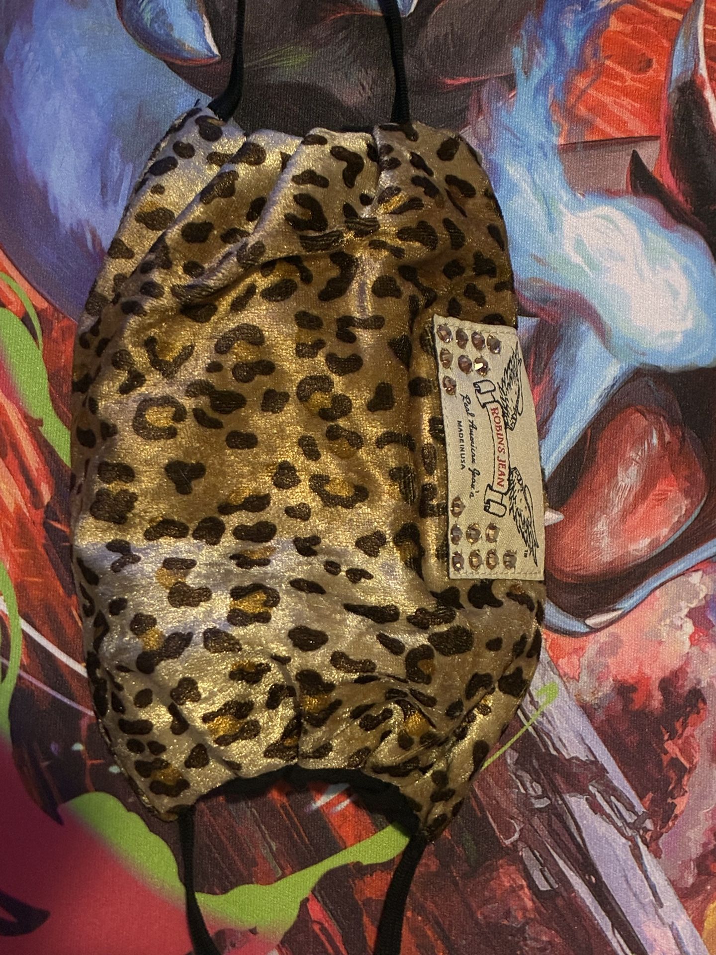 Robins Jeans SWAVARSKI Face mask