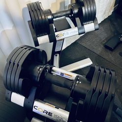 Core Fitness Adjustable Dumbell