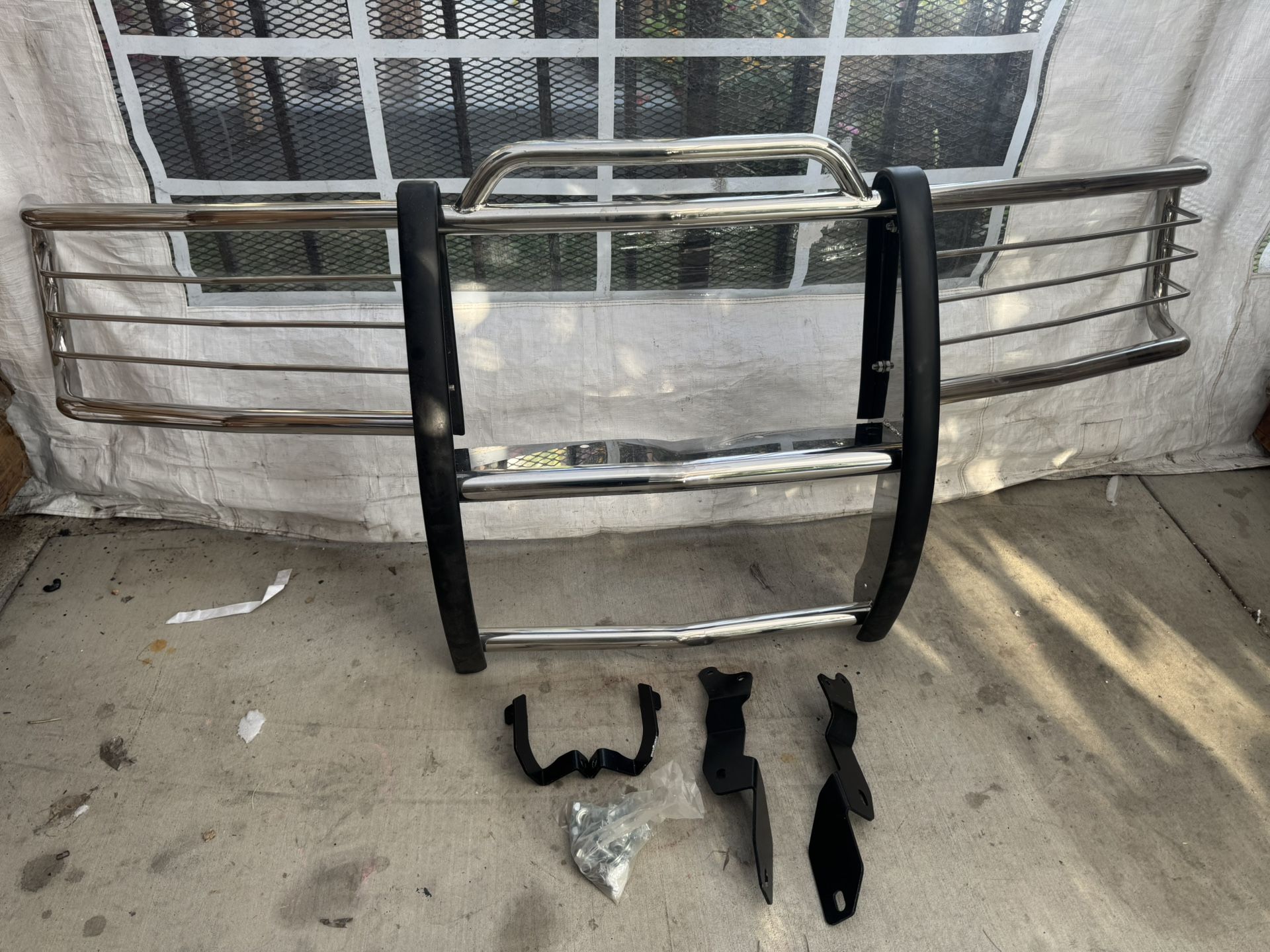 2001 To 2007 Chevy Silverado 1500HD 2500HD Front Bumper Grill Guard Tumba Burro Defensa De Enfrente
