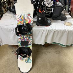 Rossignol Snowboard Package With Boots And Bindings 