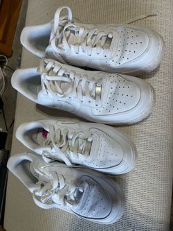 Two pairs of Nike Air Force
