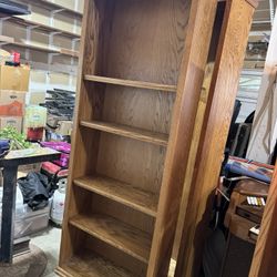 Oak Book Case 