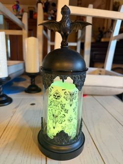DECORATION Candles Hurricane Haunted Mansion Authentic Disneyland Paris
