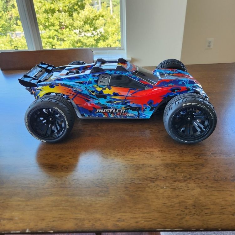 used traxxas rustler 4x4 vxl for sale