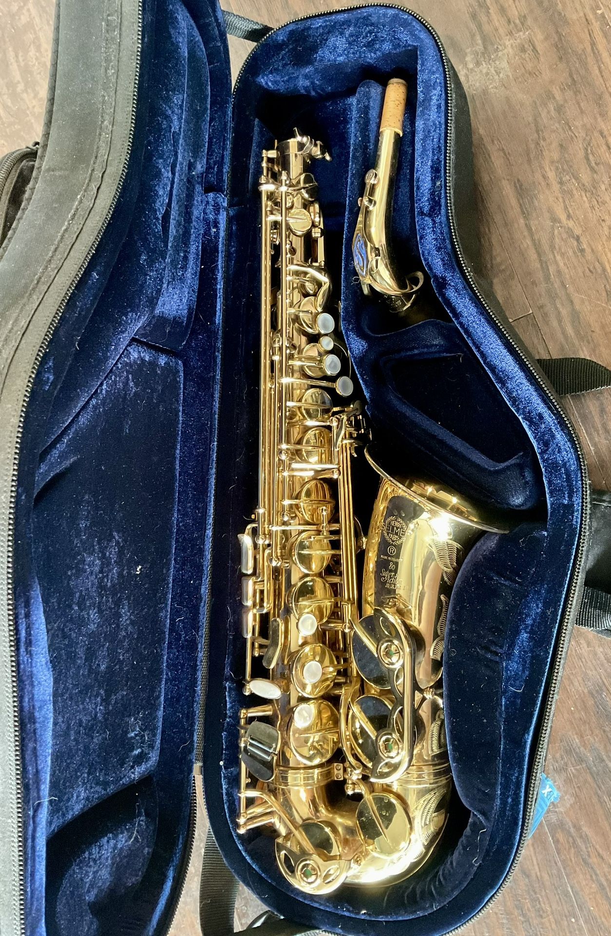 Selmer Paris- Super Action 80 -Series II -1990's -Alto Saxophone w/ Case