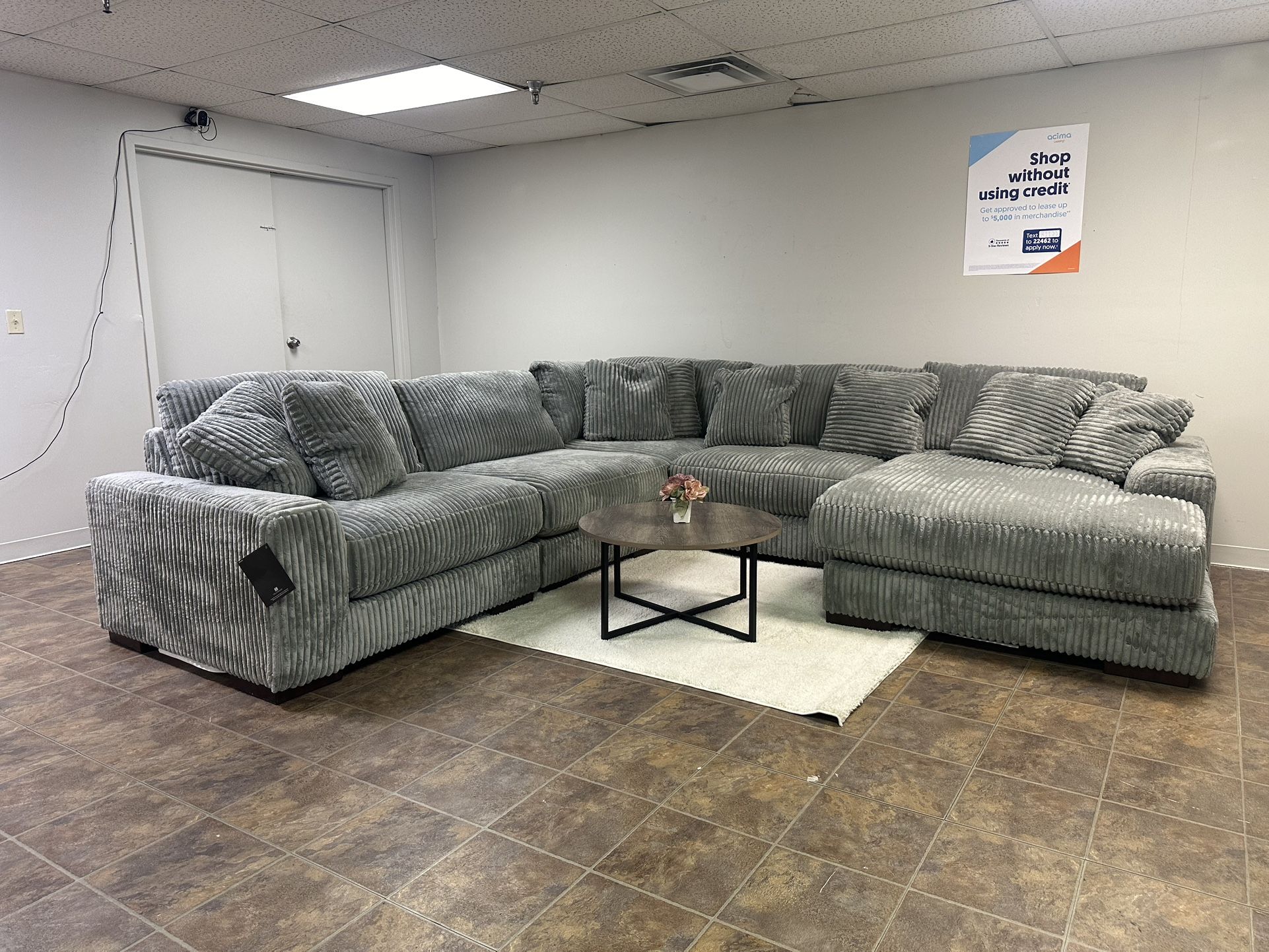 Sectional Couch Sofa NEW | $2295 / $39 Down | Ashley Furniture with Chaise