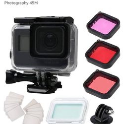 FREE Waterproof Case for Gopro Hero 7 Hero 6 Hero 5 Hero 2018 Black Accessories, Housing Case Protective Shell