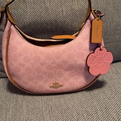 Coach Pink Powder Collection “Emily Bag” 