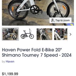 E-BIKE FOR SALE CHARGER INCLUDED  