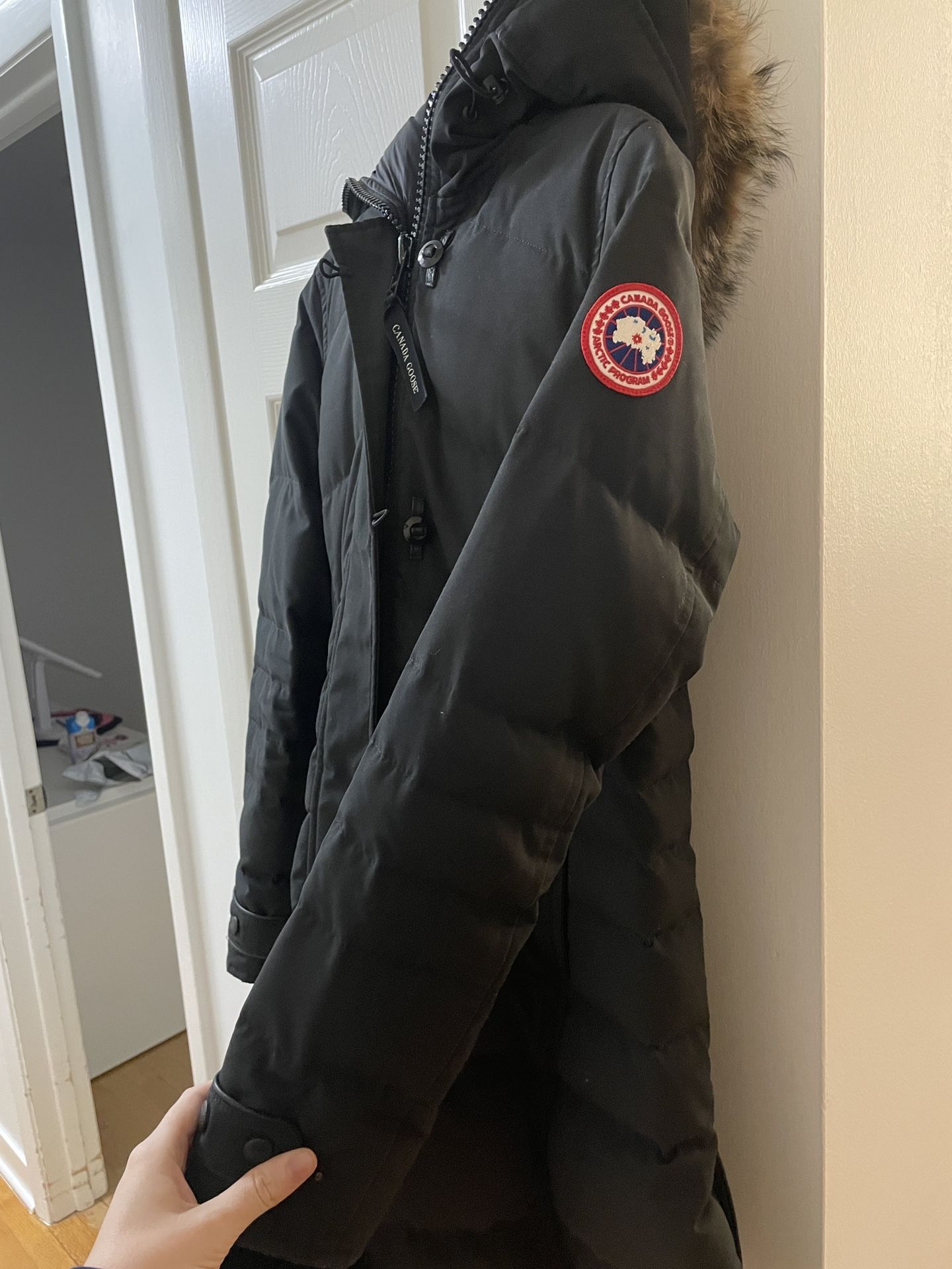 Women’s Black Canada Goose Lorette Parka