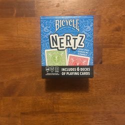 Nertz Bicycle 6 Decks of Cards