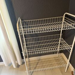 Plastic Organizing Rack