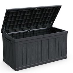 (Small Crack) 230 Gallon Outdoor Deck Storage