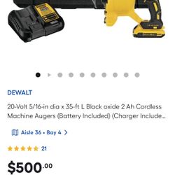 Dewalt Auger