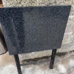 Gray tv tray
