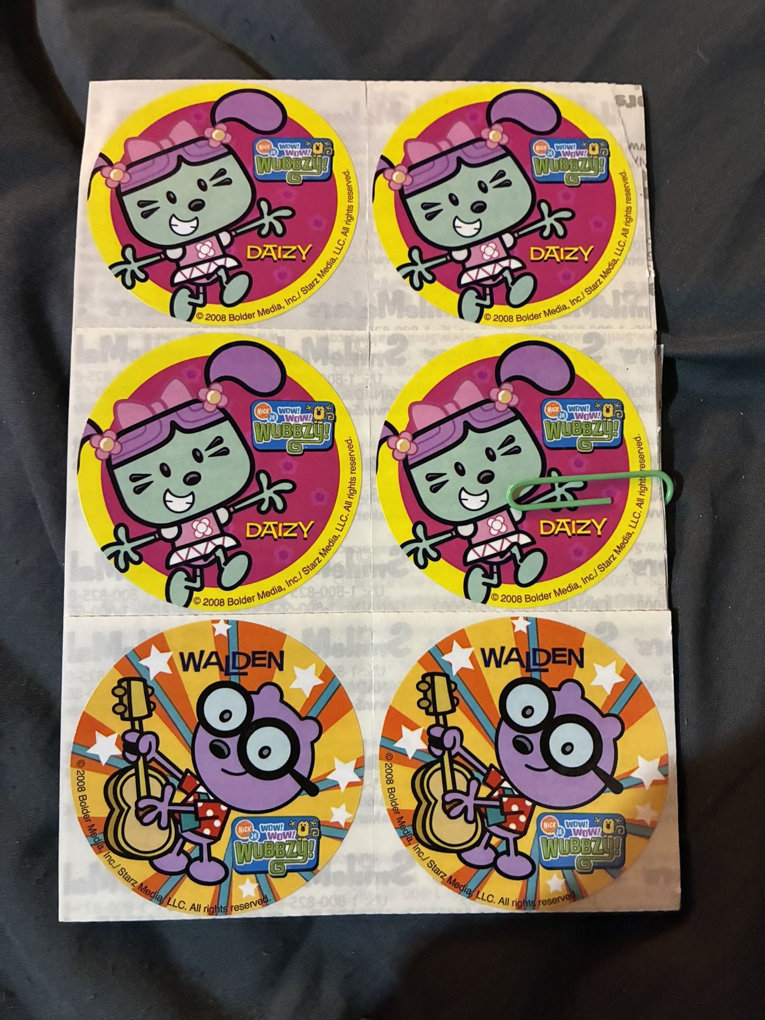 Wubbzly Sticker Collection 