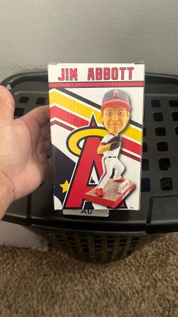 Bobble head Jim Abbott
