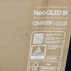 Samsung 65-Inch Class Neo QLED 8K QN900F Series, Vision AI, Mini LED Smart TV (2025 Model, 85QN900F) Neo Quantum HDR 8K Pro, Object Tracking Sound + w