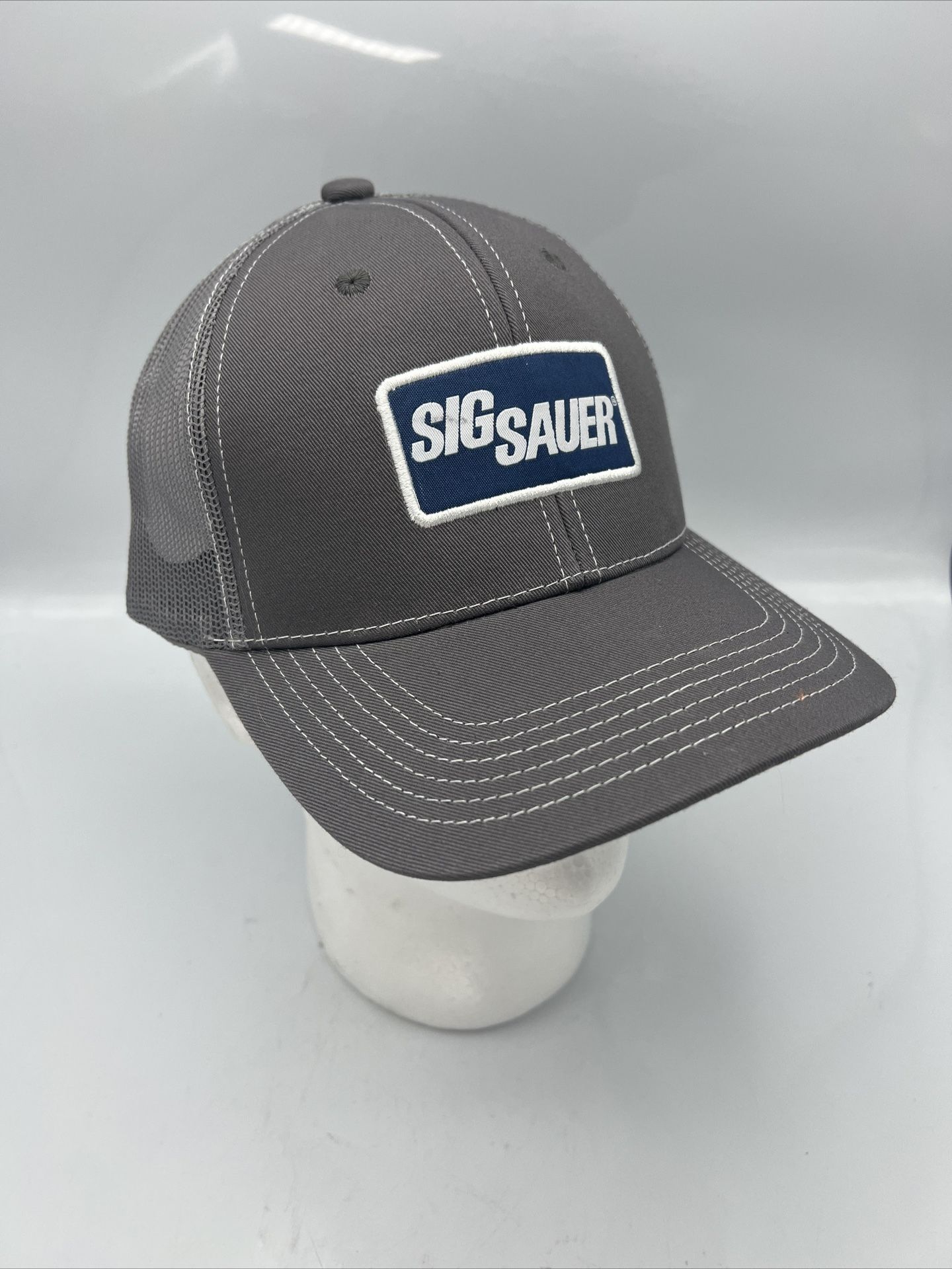 Sig Sauer Brand Logo Gun Pistol Hat Cap Baseball Trucker Tactical Ammo