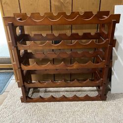 Wooden Wine Rack