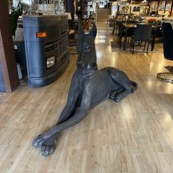 Bronze Great Dane Statue