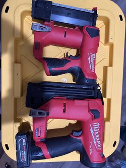 Milwaukee m12 18ga 23 ga