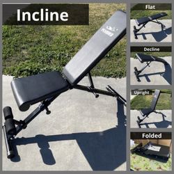 New FLYBIRD FOLDING WEIGHT BENCH