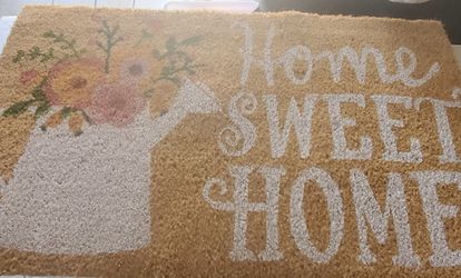 home sweet home door mat