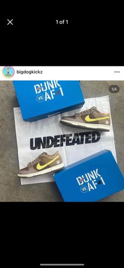 Nike Dunk Low UNDFTD