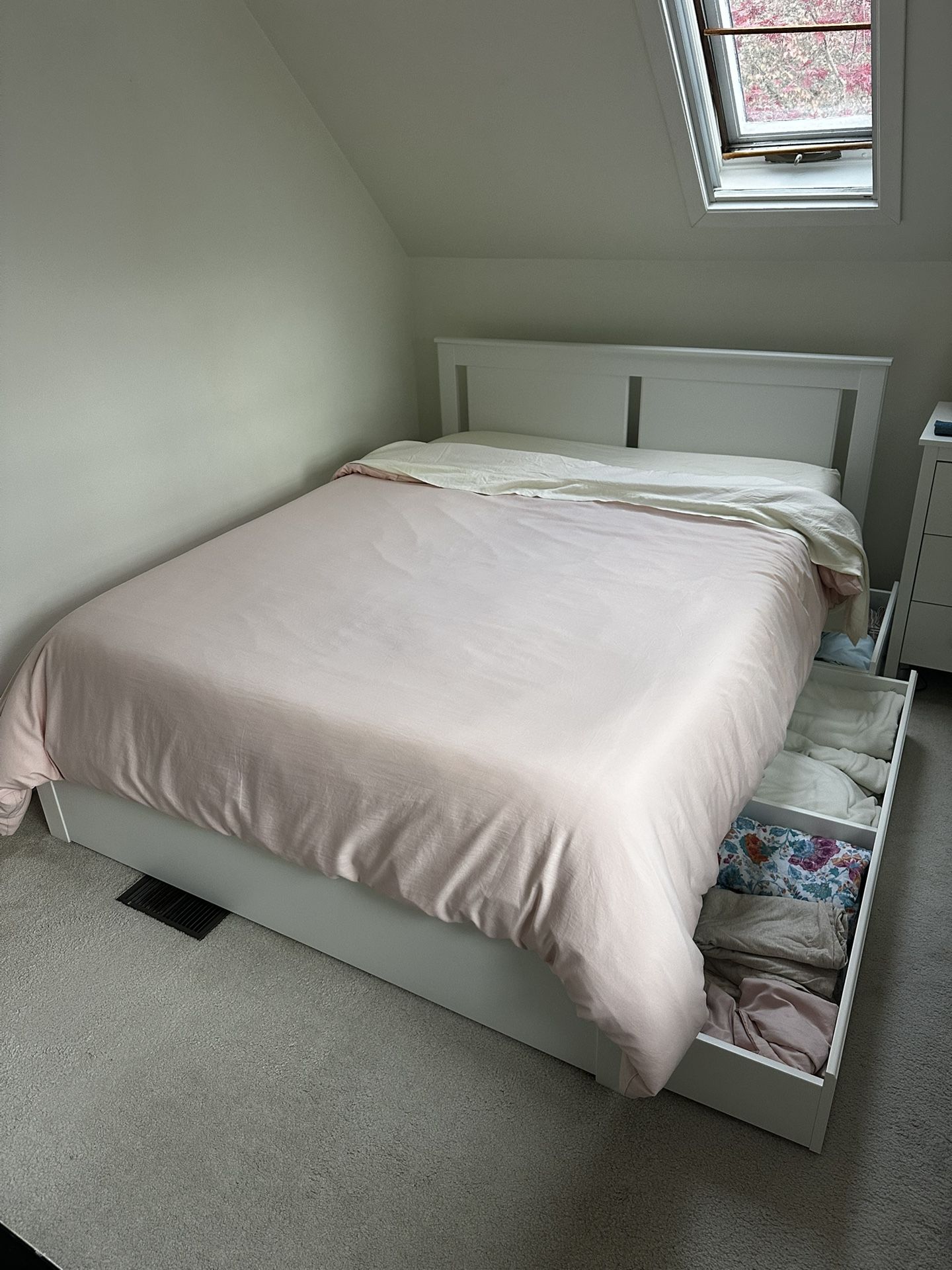 IKEA Queen Songesand Bed Frame