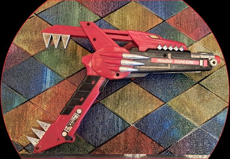 Vintage.  Mighty Morphin Power Rangers Legacy Blade Blaster