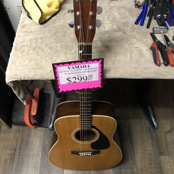 1003 Yamaha 6-string Acoustic Guitar FG-(contact info removed)76 