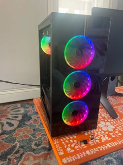 Custom built gaming PC and Monitor