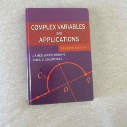 Complex Variables and Applications Seventh Edition