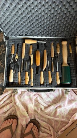 Woodworking/carving set