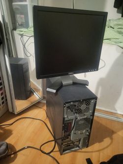 Dell PC And Monitor