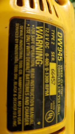 Drill dewalt