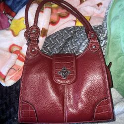 Y2K Red Shoulder Bag