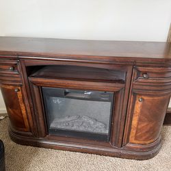 Fireplace TV Stand