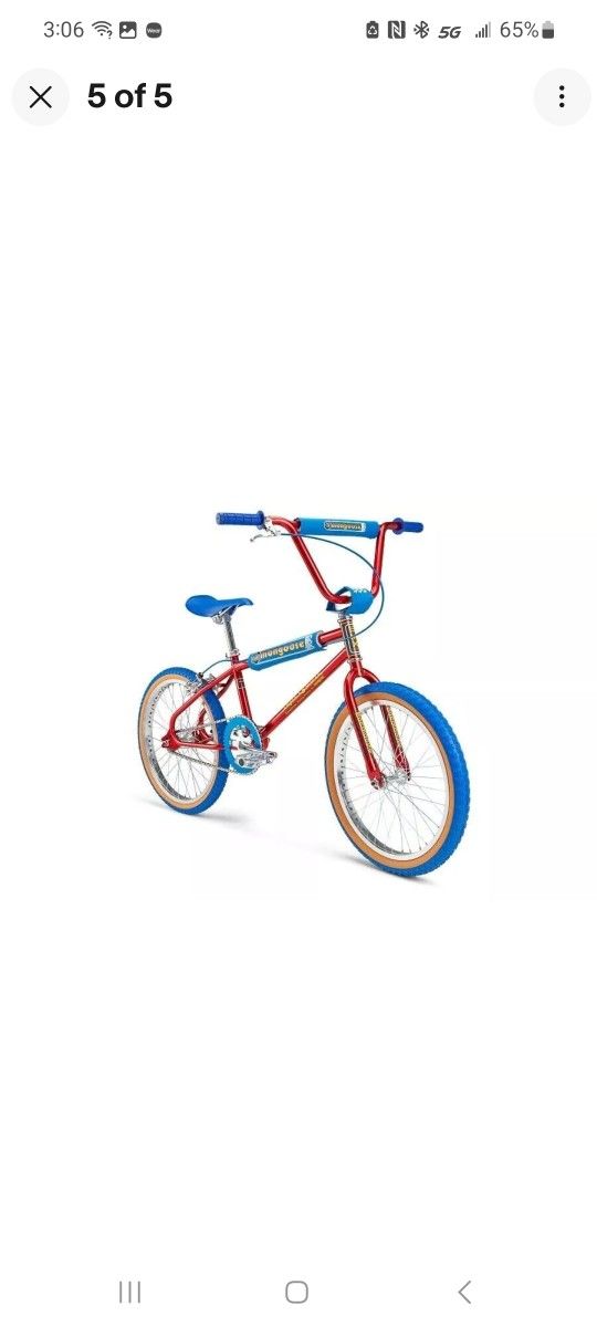 2021 MONGOOSE SUPERGOOSE REISSUE BMX BIKE - RED
