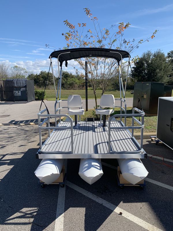 offerup pontoon boat mini fl groveland