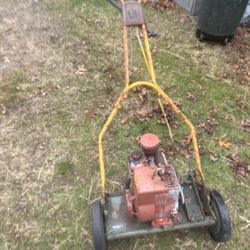 Old Gas Powered Reel Mower